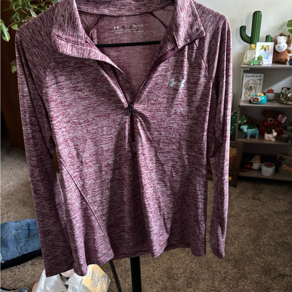 Under Armour Women's Purple Long Sleeve Top